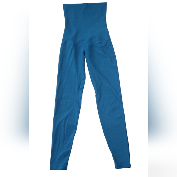 Baobei Active Sculpt and Recovery Postpartum Leggings in Lagoon - Picture 8 of 11